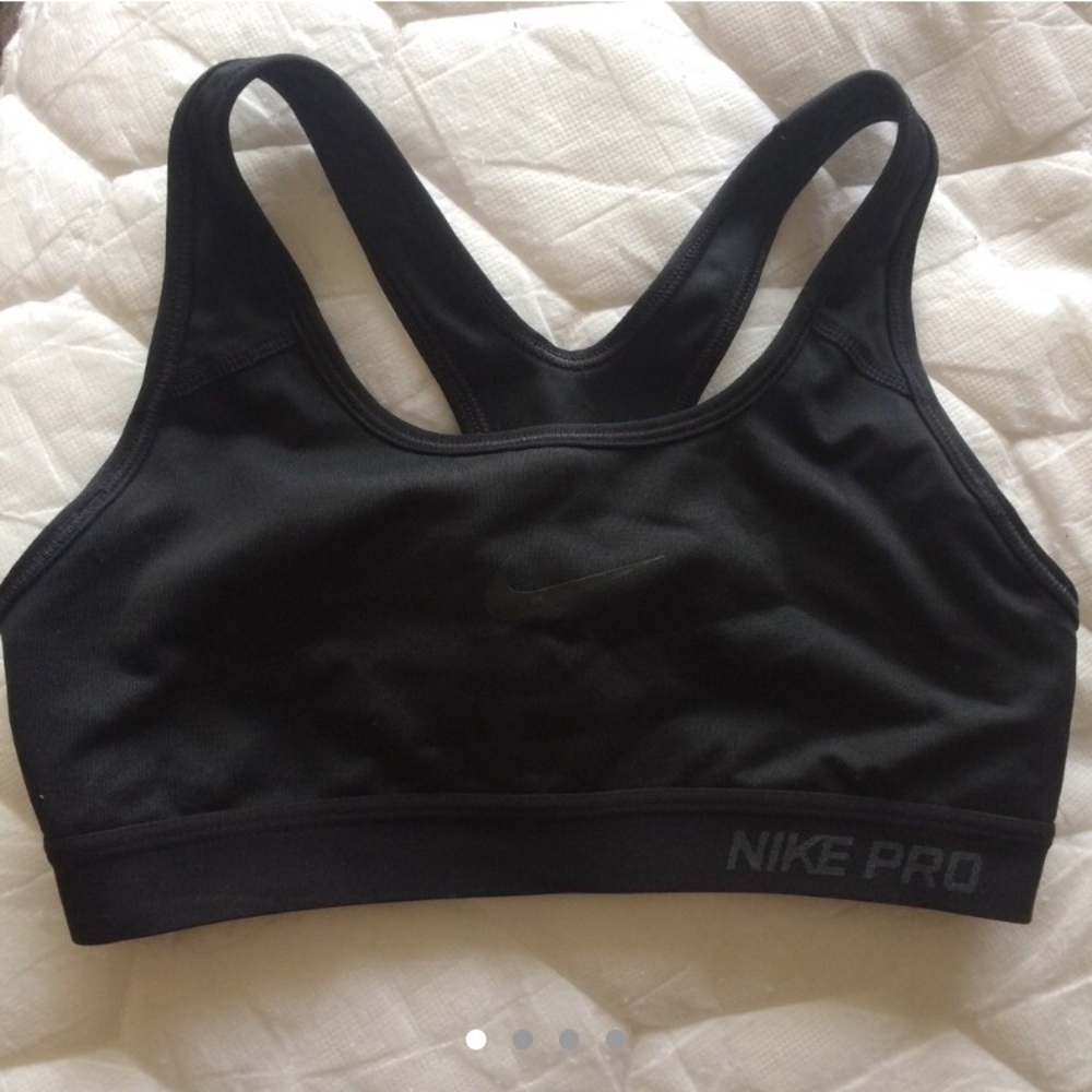 Nike pro Dry Fit Black Sports Bra